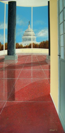Het Capitool, 50 x 100 cm  Particulier bezit