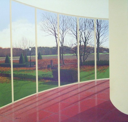 Herfst in Markelo 2  100 x 100cm    Particulier bezit