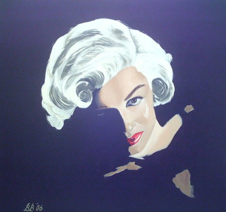 Marilyn Monroe 50 x 50 cm   Particulier bezit